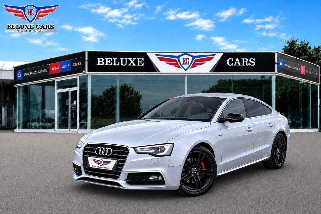 AUDI A5 S-LINE Sportback 2.0 TDi *LED*BI XENON*PDC*, Autos, Argent ou Gris, Achat, Entreprise, Noir