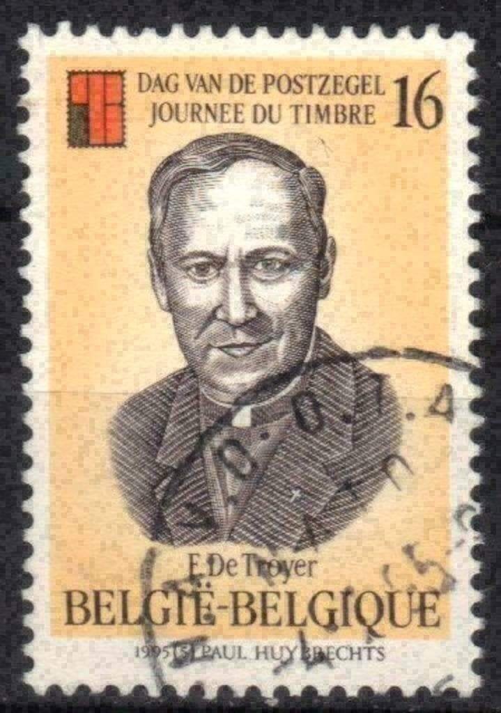 Belgie 1995 - Yvert/OBP 2596 - Dag van de postzegel (ST), Verzenden, Gestempeld, Gestempeld