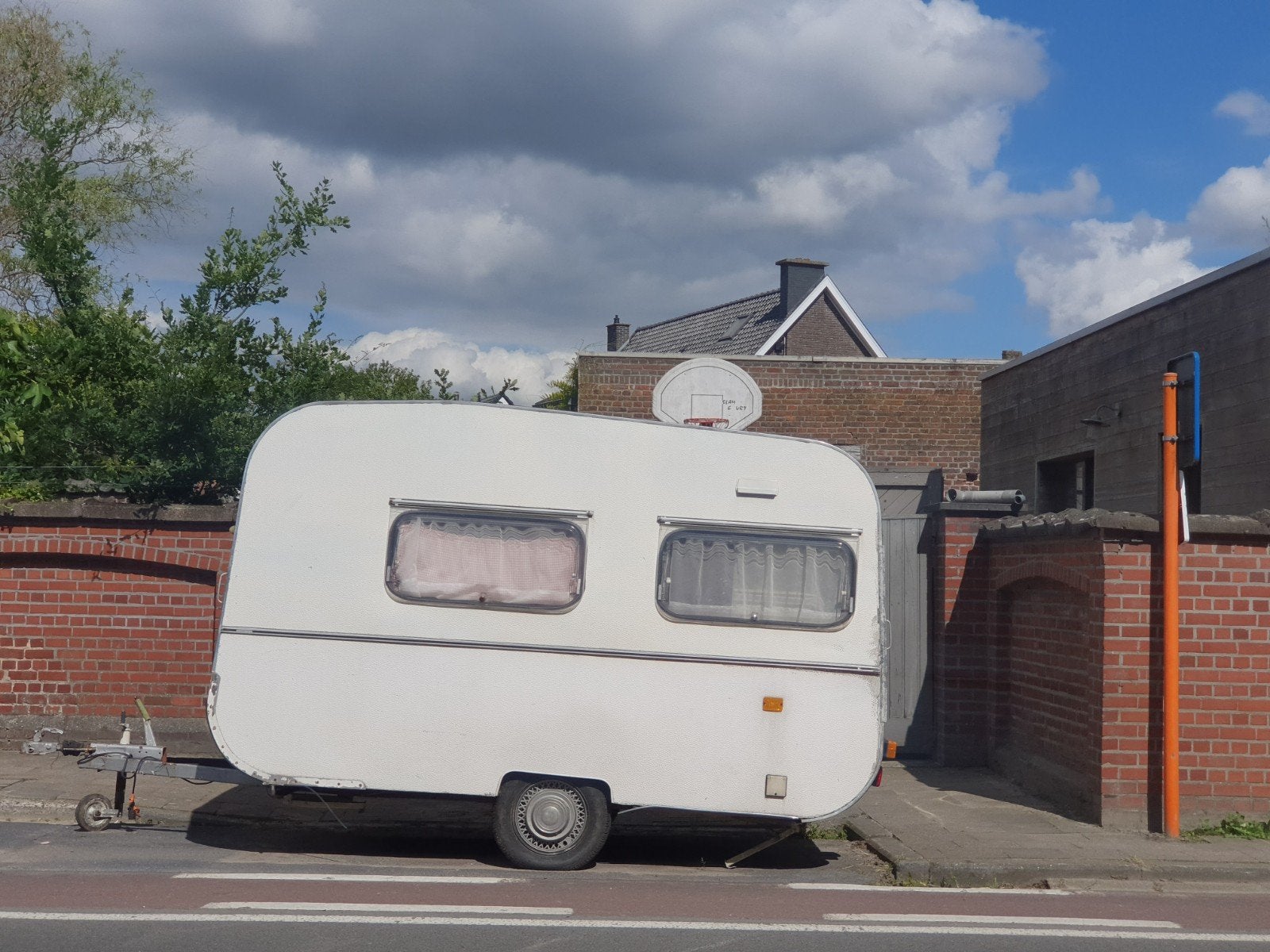 oude caravan, Caravans en Kamperen, Caravans, Tot en met 3, Tot 500 kg, Particulier