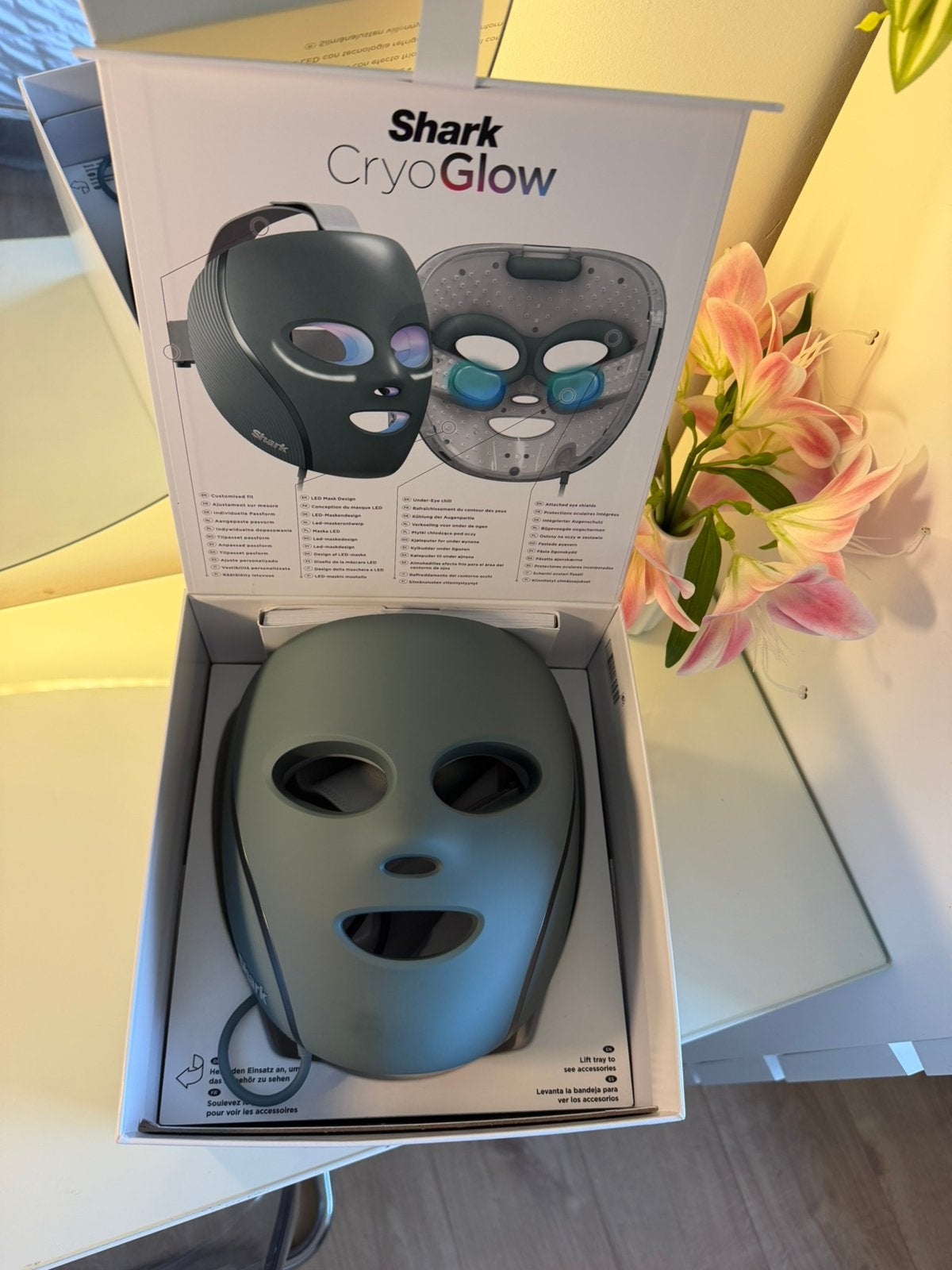 Shark CryoGlow, Bijoux, Sacs & Beauté, Envoi, Neuf, Tout le visage, Accessoires