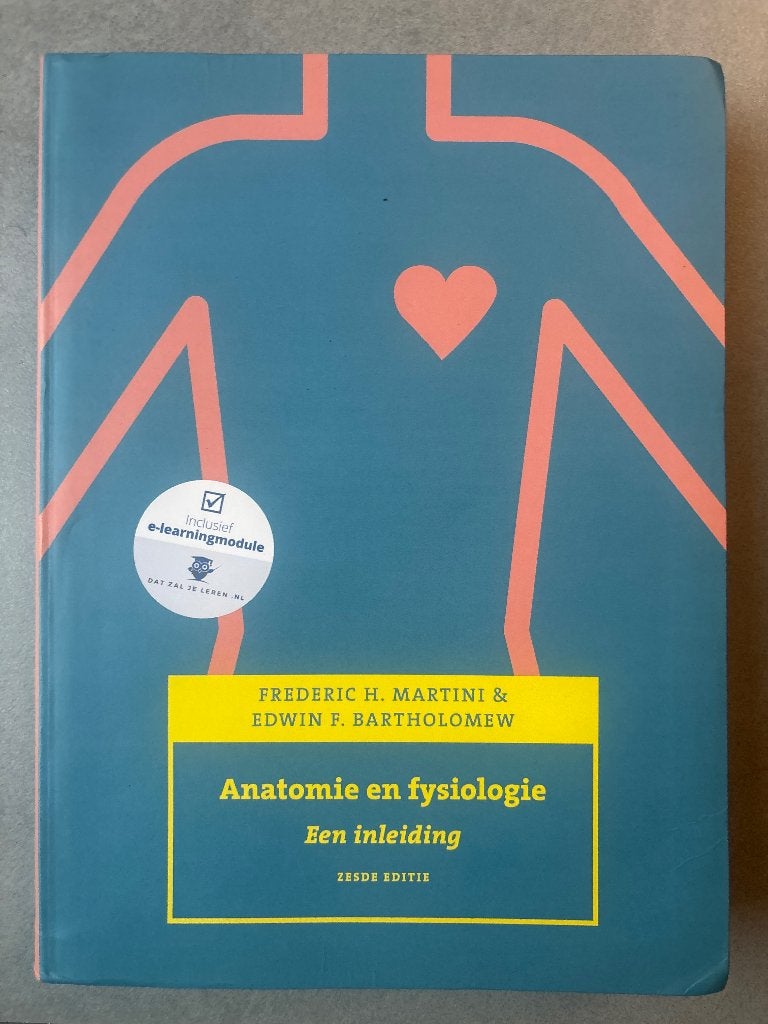 Anatomie en fysiologie Een inleiding, Boeken, Ophalen of Verzenden, Zo goed als nieuw, Pearson
