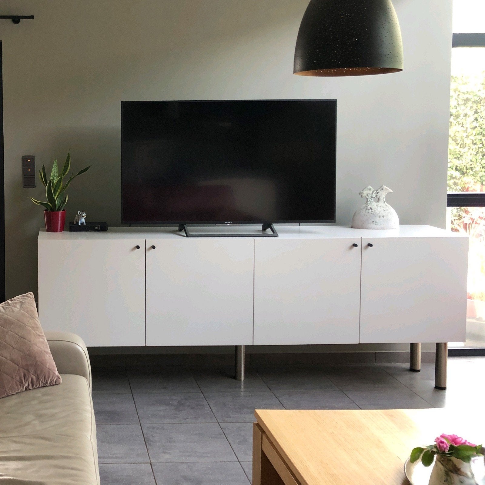 buffet en MDF, 25 à 50 cm, Avec porte(s), 200 cm ou plus, Enlèvement