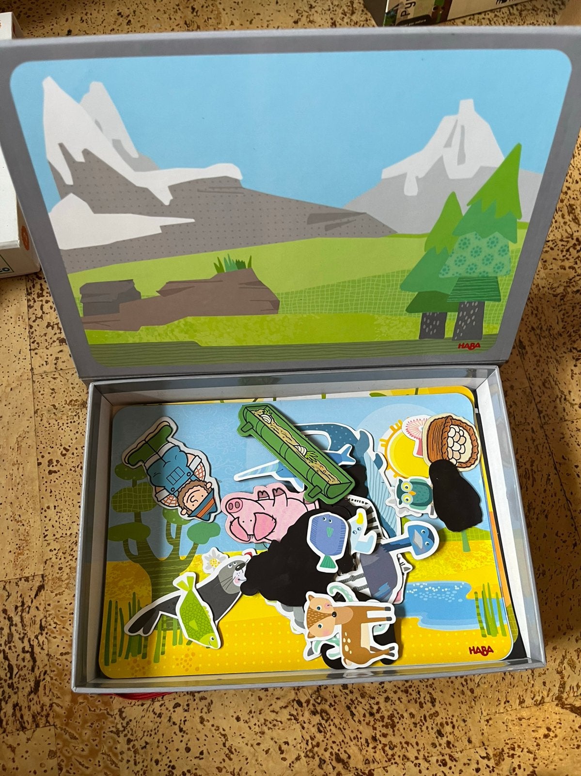 Magneet puzzel, Ophalen of Verzenden, Zo goed als nieuw