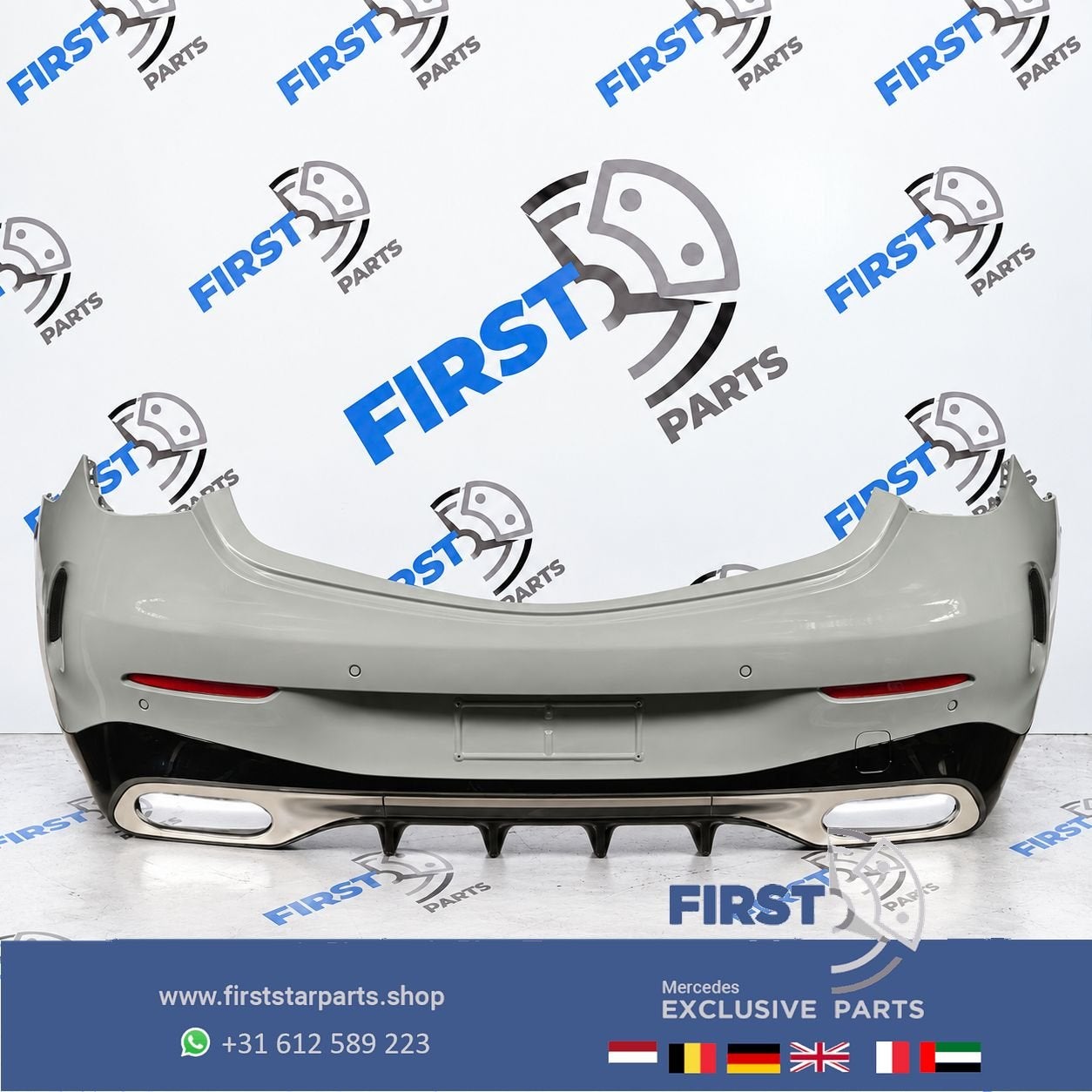 CLE C236 BUMPER A236 W236 CLE53 AMG ACHTERBUMPER CLE KLASSE, Arrière, Utilisé, -, -