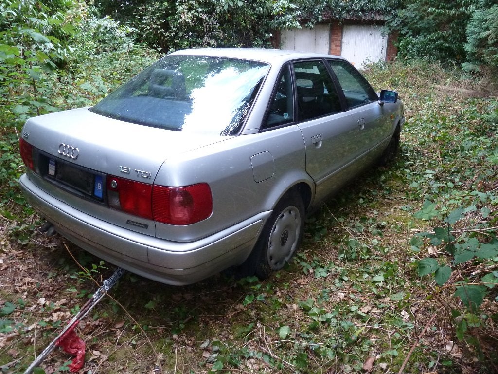 90.000 km Audi 80 TDI 1994, Auto's, Audi, Voorwielaandrijving, 4 deurs, Stof, 4 cilinders