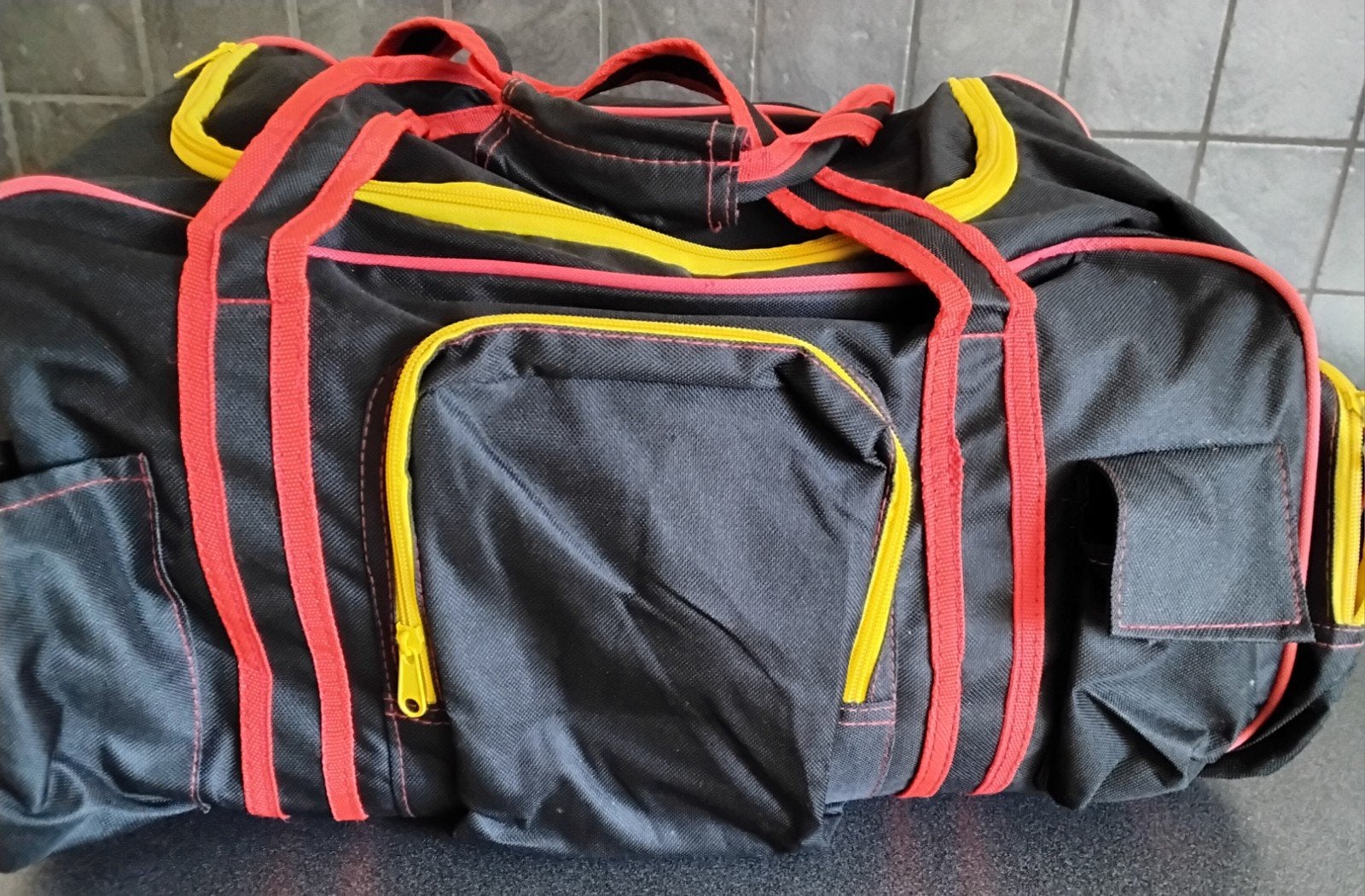 Nieuwe reis/sporttas, Ophalen