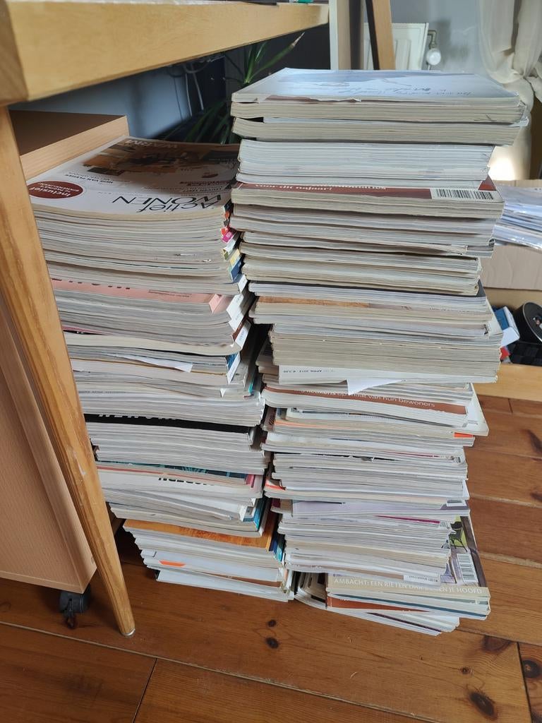 Stapels interieurtijdschriften voor fans, Boeken, Ophalen, Zo goed als nieuw, Overige typen
