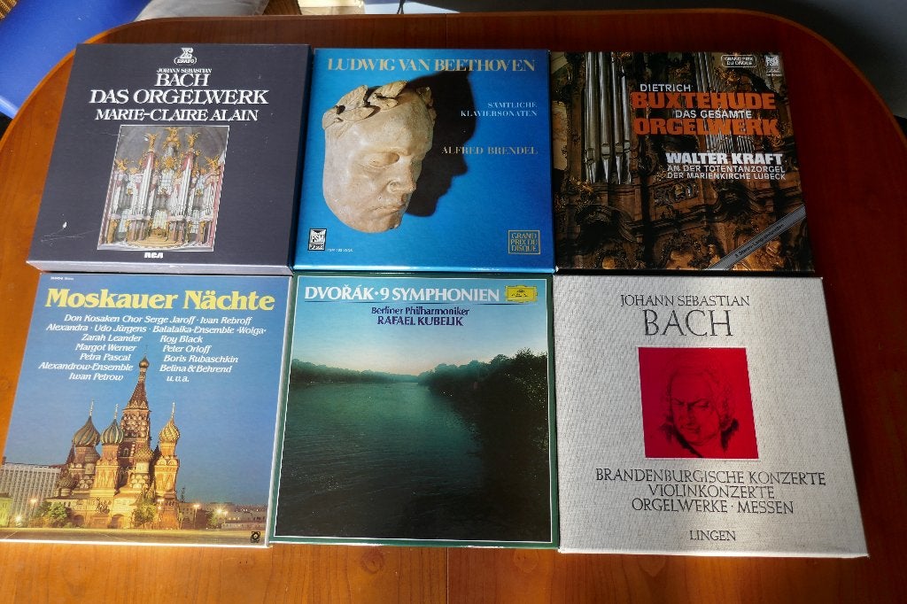 Lot de disques classiques, Enlèvement