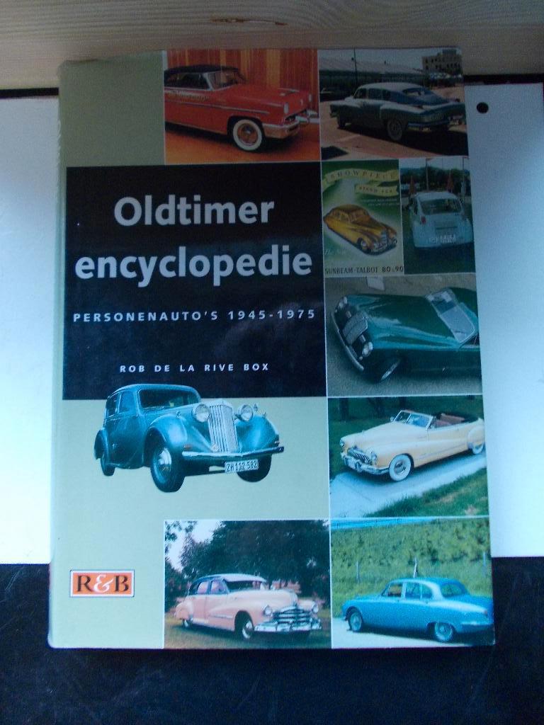 Oldtimer Encyclopedie personenauto's 1945-1975, Boeken, Ophalen of Verzenden, Zo goed als nieuw, Overige merken, Rob De la Rive Box