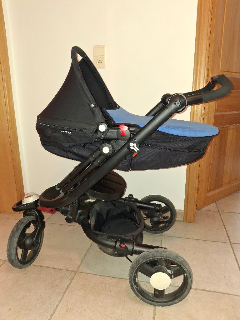 kinderwagen recaro + maxi cosi + isofix en toebehoren, Kinderen en Baby's, Kinderwagens en Combinaties, Gebruikt, Met autostoeltje