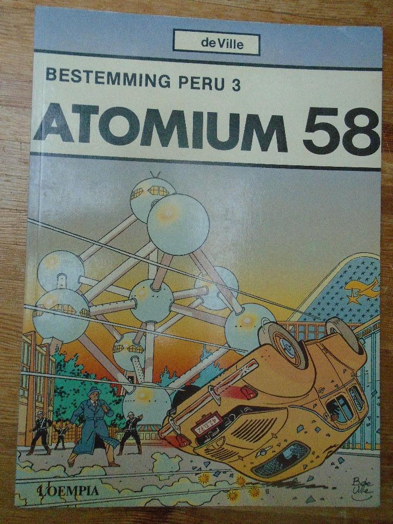 bestemming peru 3 : atomium 58, Livres, Enlèvement ou Envoi, Utilisé, Deville, Une BD
