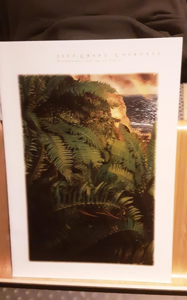 Jeep grand cherokee brochure, Antiek en Kunst, Ophalen of Verzenden