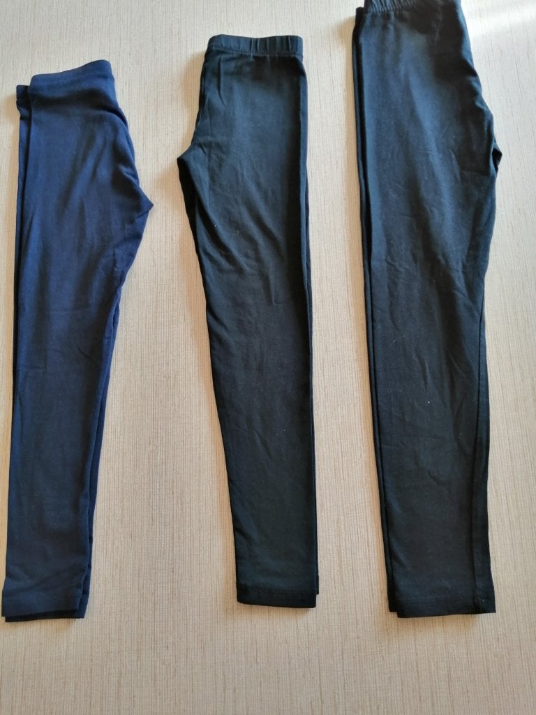 3 leggings taille 7/8 ans, Enlèvement ou Envoi, Utilisé, Fille, Pantalon