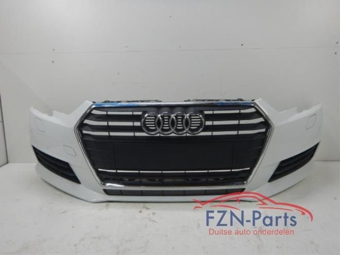 Audi A4 8W5 Voorbumper 4PDC KLS LS9R Gletscher weiss, Enlèvement ou Envoi, Utilisé, Avant, Pare-chocs