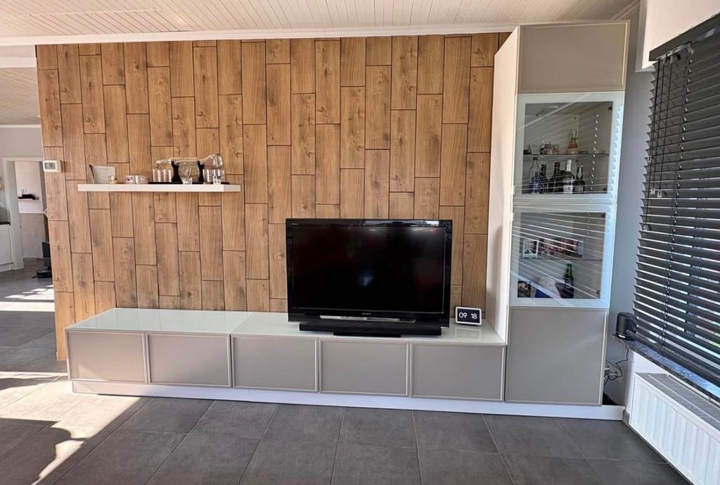 Televisiekast ikea type bestå, Ophalen, Met deur(en), Zo goed als nieuw, 200 cm of meer