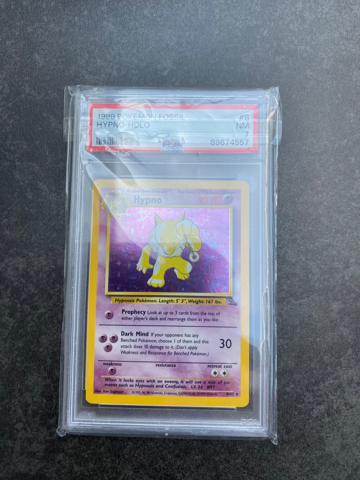 Hypno PSA7 Fossil Holo Wotc, Ophalen of Verzenden, Zo goed als nieuw