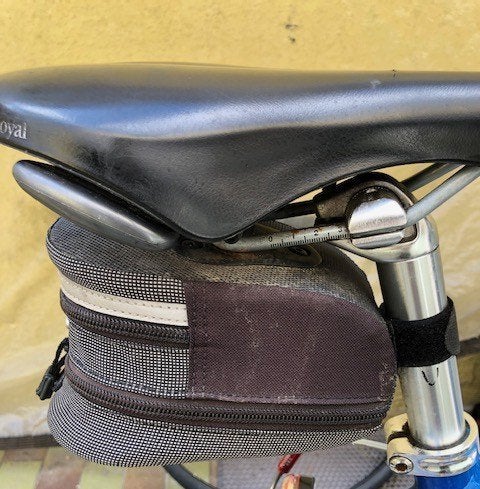 fietszadeltas BBB,14.50x8x8.50 cm,IN GOEDE STAAT, Overige materialen, Ophalen of Verzenden, Zo goed als nieuw, BBB Cycling