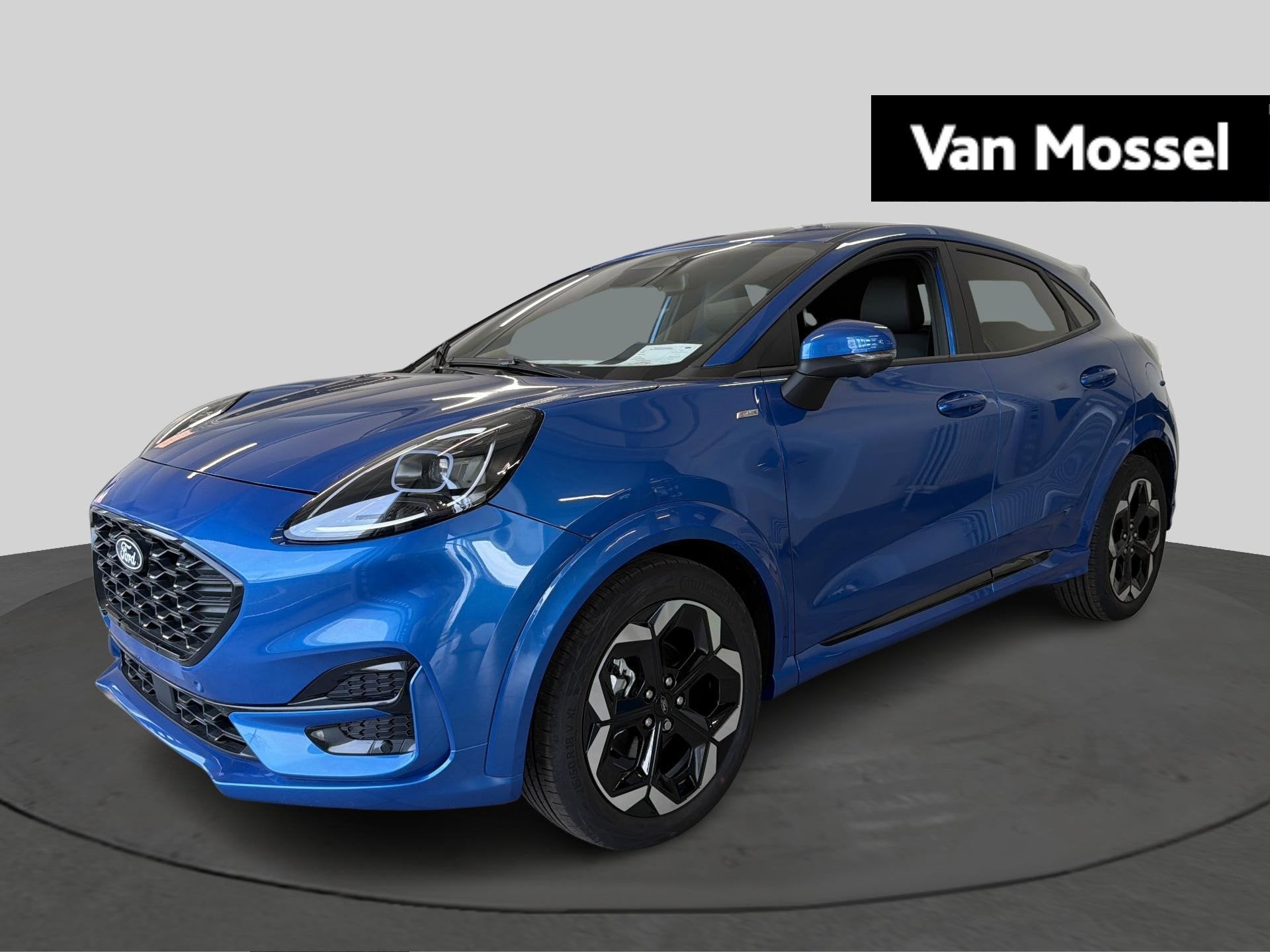 Ford Puma ST-Line X - Driver Assist - Winterpack Prijs geldi, Auto's, Voorwielaandrijving, Stof, Puma, Blauw