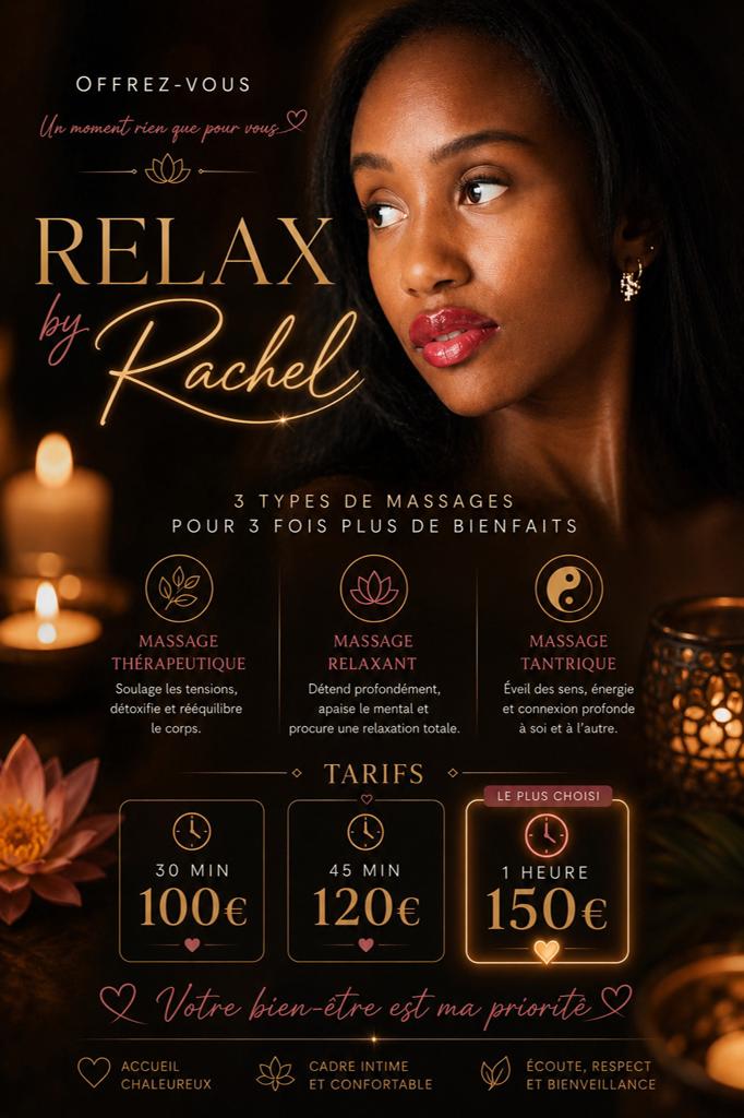 Massage bien être et ralaxant, Massage relaxant