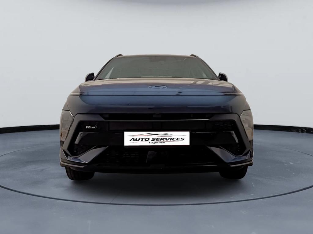 Hyundai KONA 1.6 T-GDi Feel N-Line - Garantie Constructeur, Auto's, Stof, Gebruikt, 1885 kg, Blauw