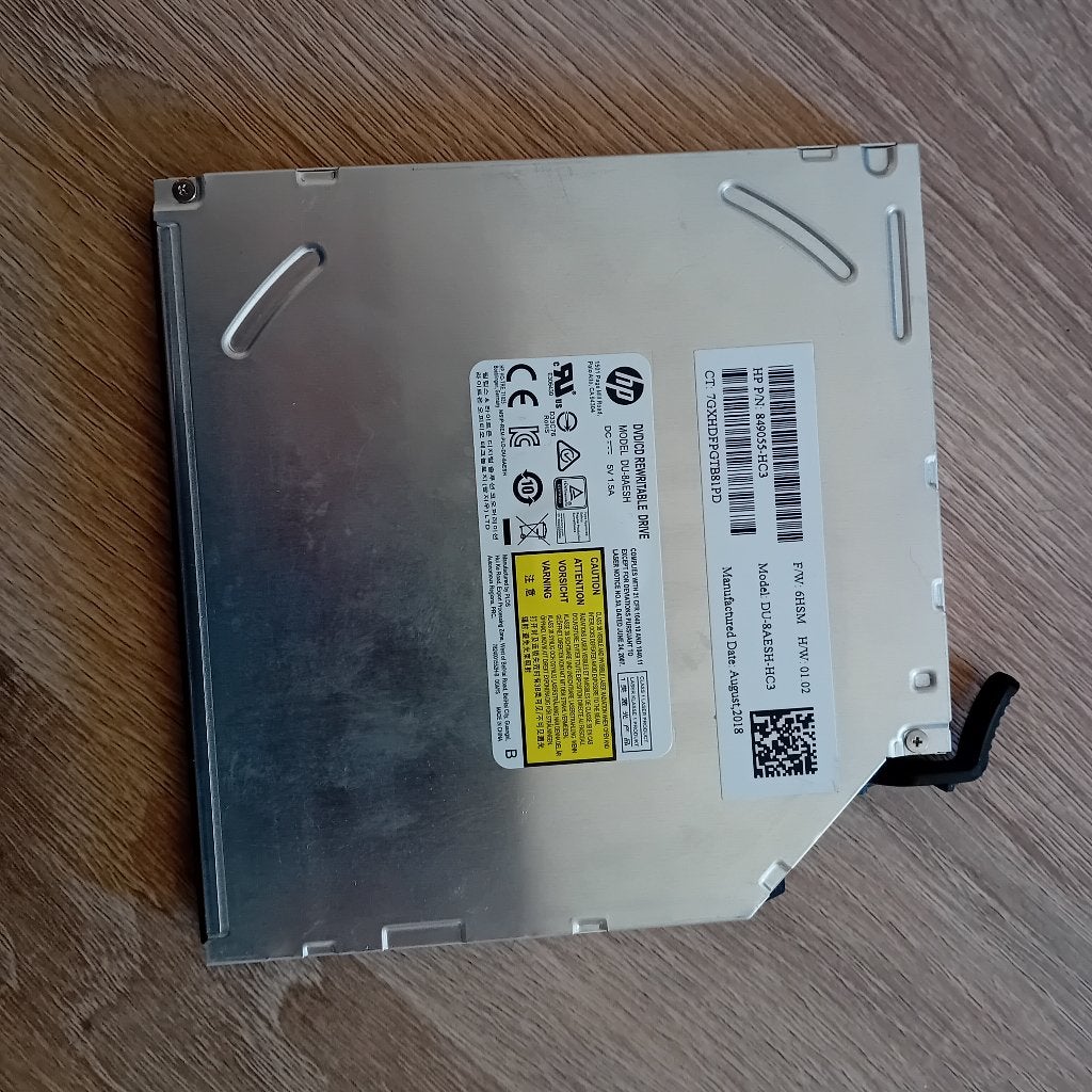 HP dvd-speler/-schrijver — 8€, Ophalen of Verzenden, Gebruikt