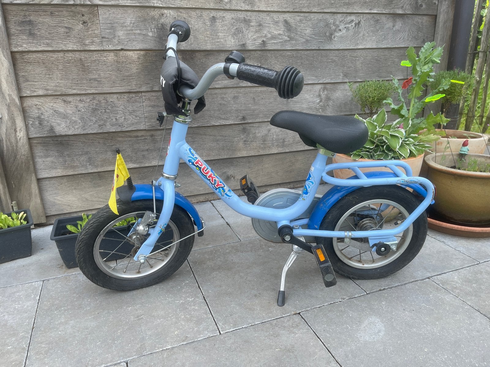 Puky fiets 12 inch blauw, Ophalen, Zo goed als nieuw