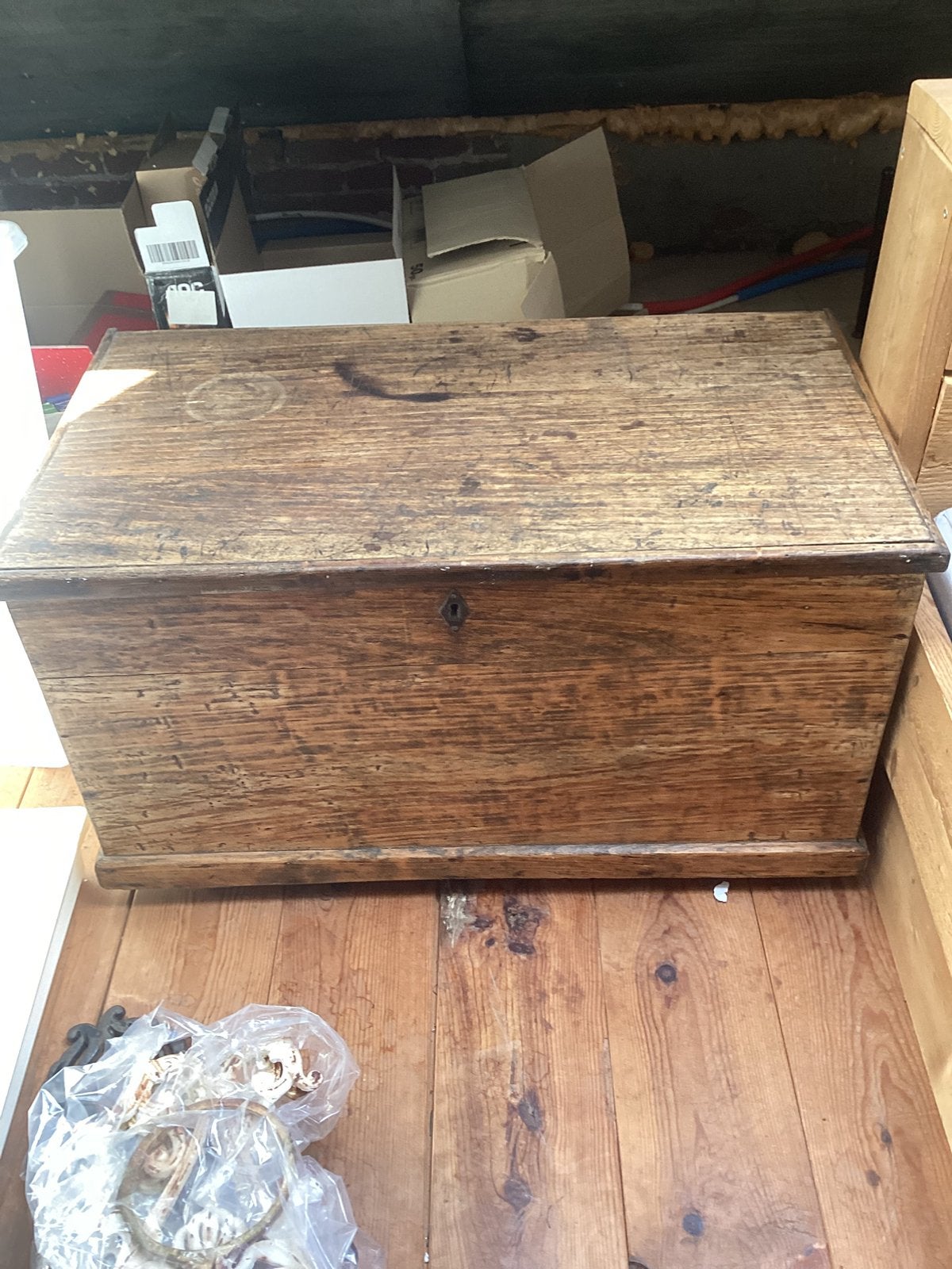 Oude kist, Huis en Inrichting, Ophalen, Gebruikt