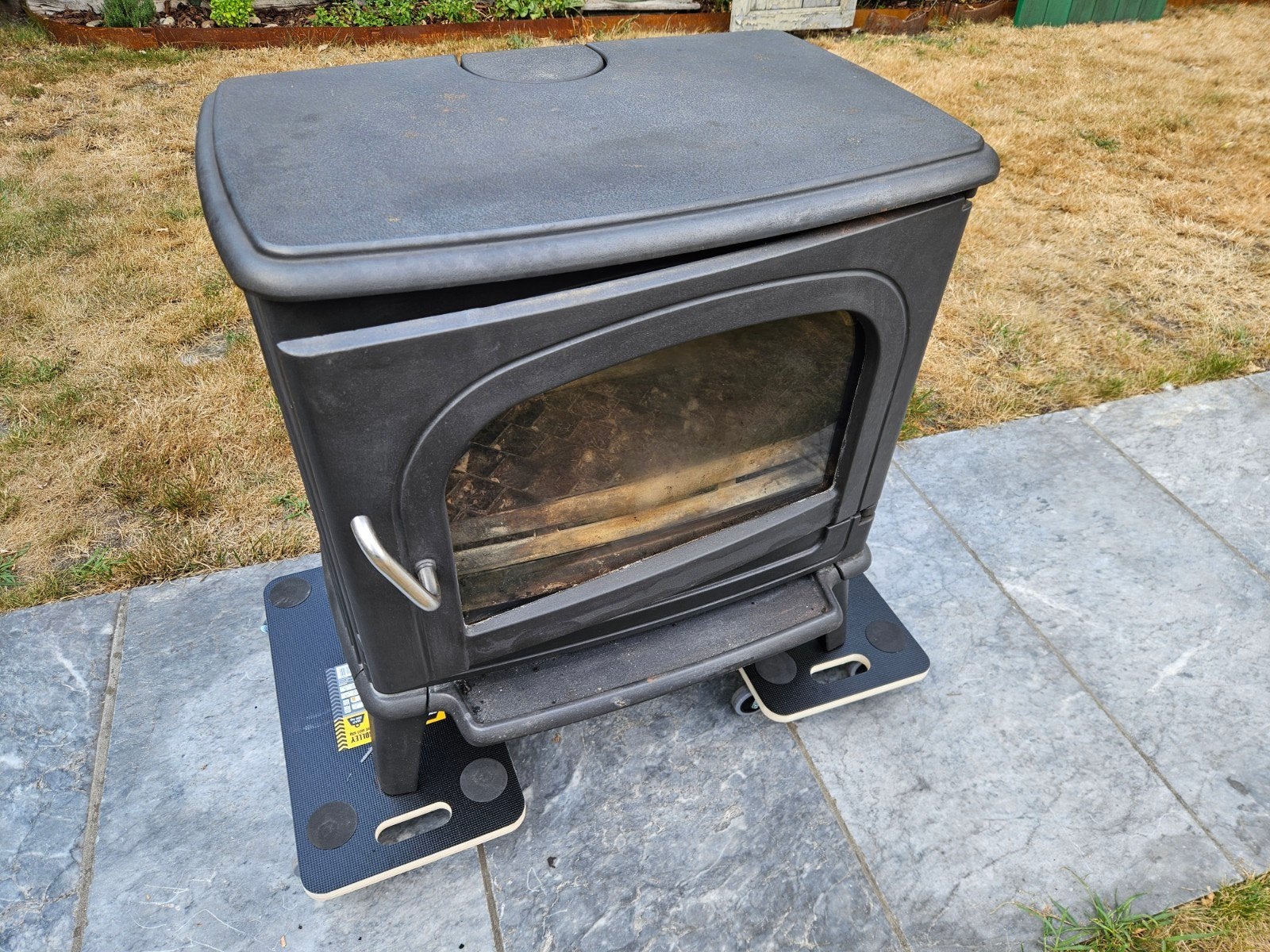 DRU 78CB gietijzeren houtkachel – 11 kW – Zeer goede staat, Huis en Inrichting, Kachels, Ophalen, Gebruikt, Houtkachel, Vrijstaand