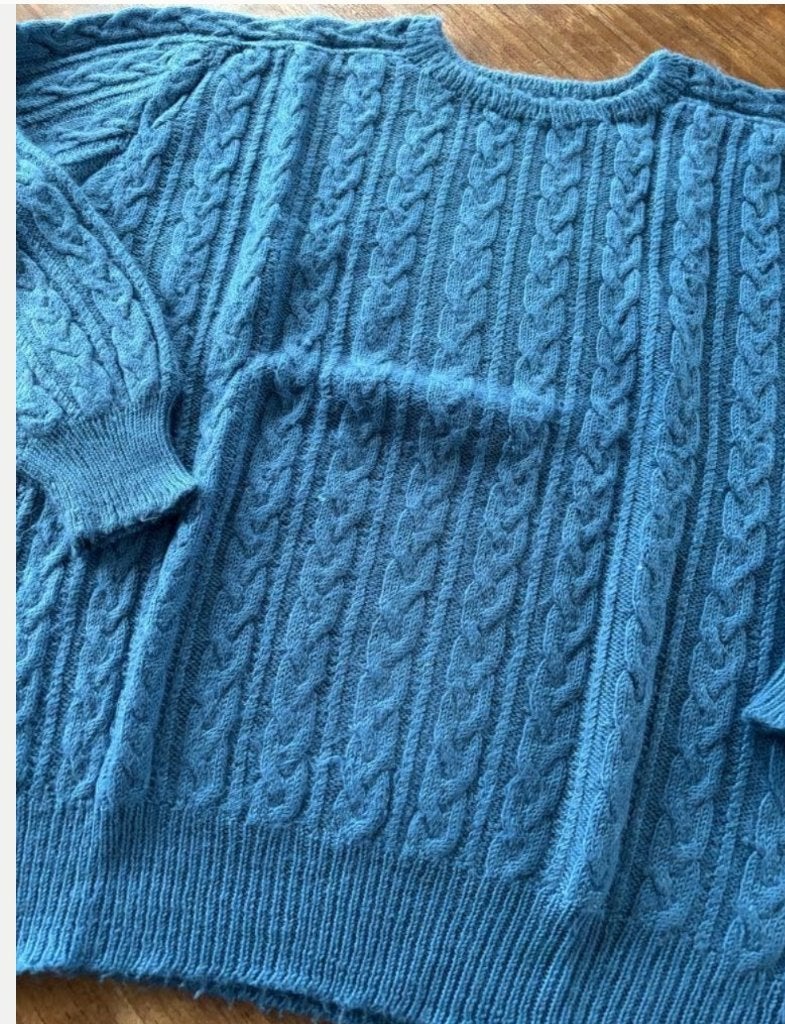 Trui vintage maat XXL, Kleding | Heren, Ophalen of Verzenden, Zo goed als nieuw, Overige maten, Blauw