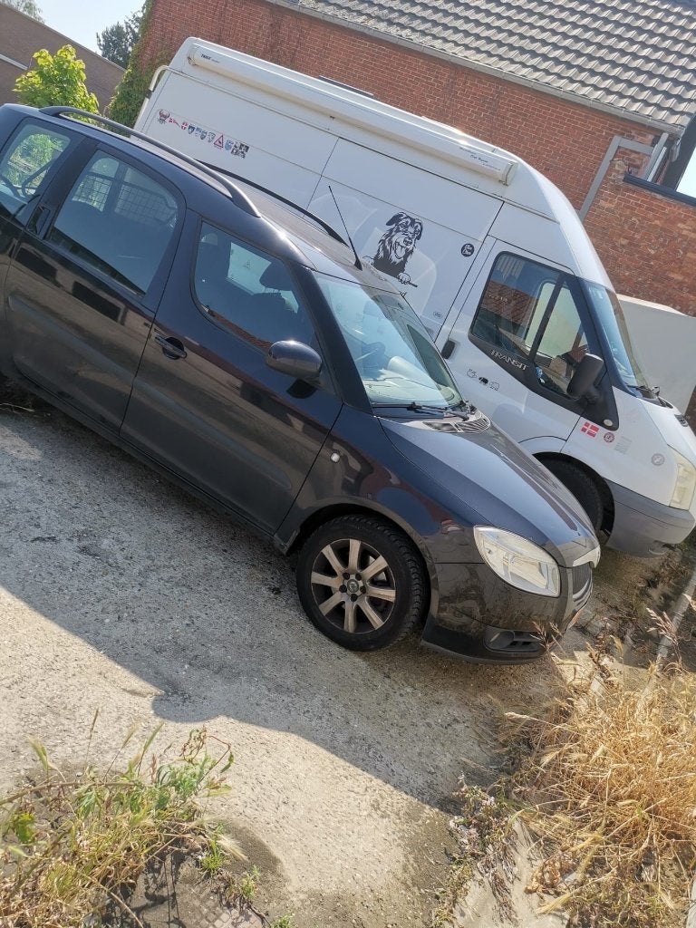 Skoda roomster, Auto's, Zwart, Roomster, 5 deurs, Particulier