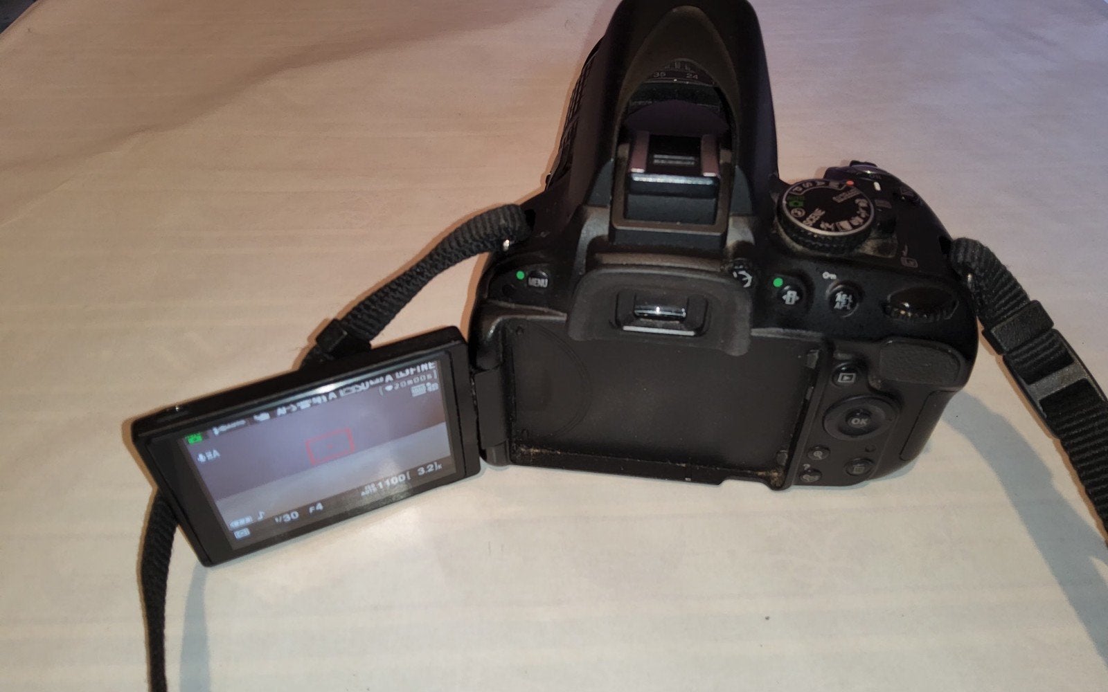 Nikon D5100, Audio, Tv en Foto, Ophalen of Verzenden, Gebruikt, Accu, Nikon