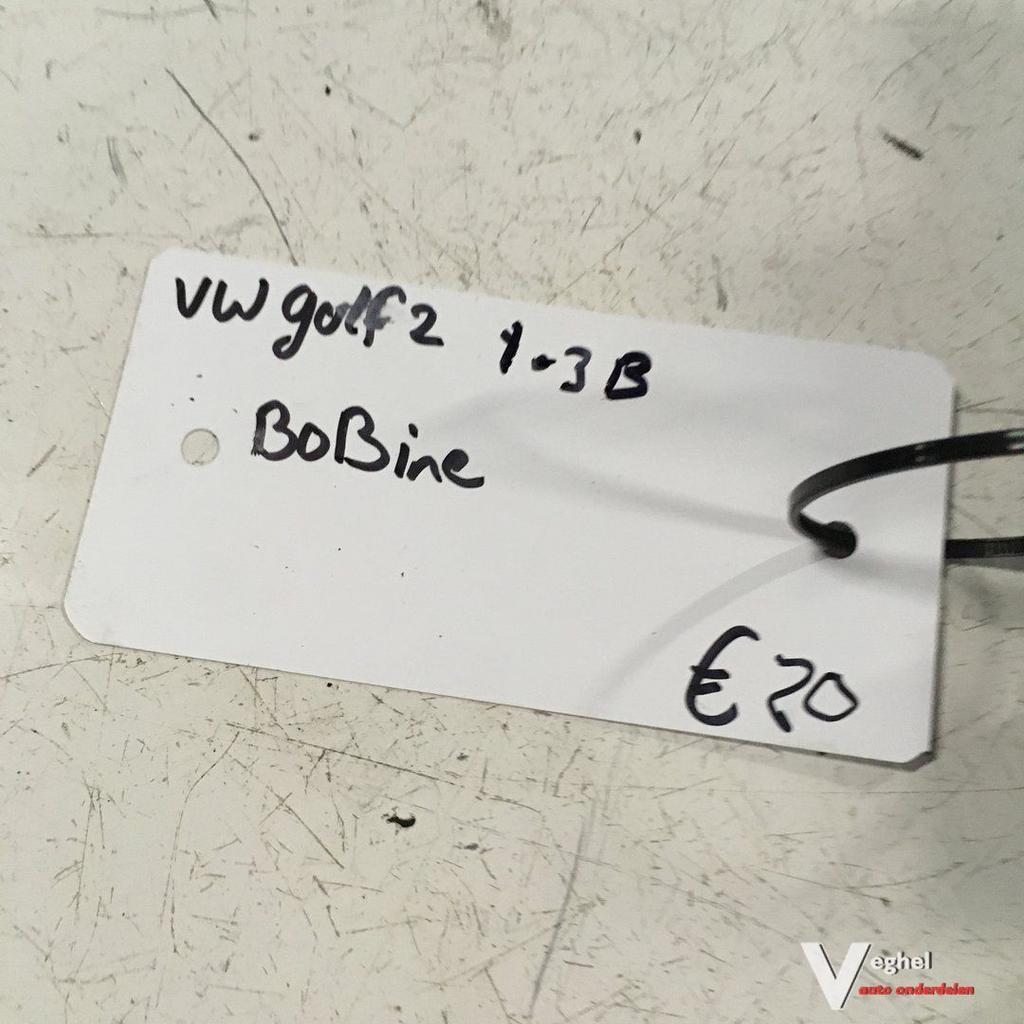 Vw golf 2 1987 1.3  Bobine, Autos : Pièces & Accessoires, Moteurs & Accessoires, Utilisé, Enlèvement ou Envoi