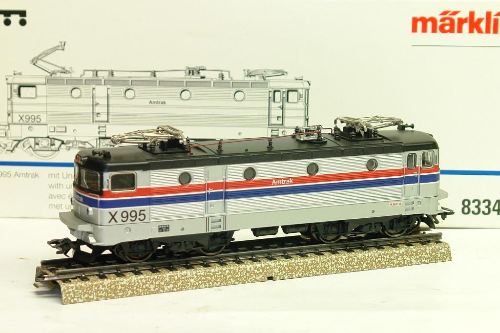 MARKLIN 83341 ASEA X995 MOTOR Amtrak USA DIGITAL DELTA, Wisselstroom, Locomotief, Ophalen of Verzenden, Zo goed als nieuw