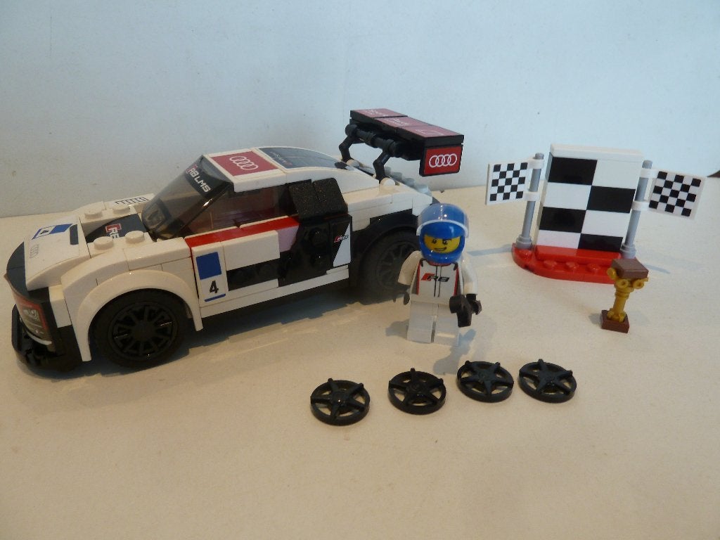 Lego Speed Champions Audi 75873 Audi R8 LMS ultra, Lego, Zo goed als nieuw, Complete set, Compleet