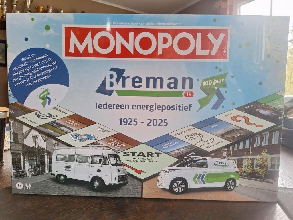 MONOPOLY BREMAN 100 ANS neuf scelle d'usine, Cinq joueurs ou plus, Enlèvement ou Envoi, Neuf, Hasbro