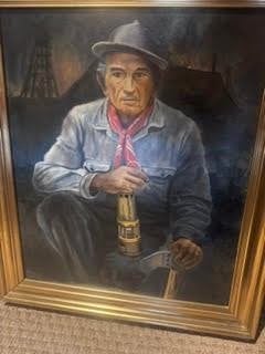 Tableau, Antiquités & Art, Portrait ou Personnes, Peinture à l'huile, Enlèvement, Encadré