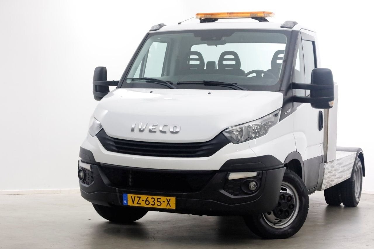 Iveco Daily 40C18 3.0 180pk E6 BE-Trekker N2 7750kg Trekgewi, Iveco, Wit, Bedrijf, Airconditioning