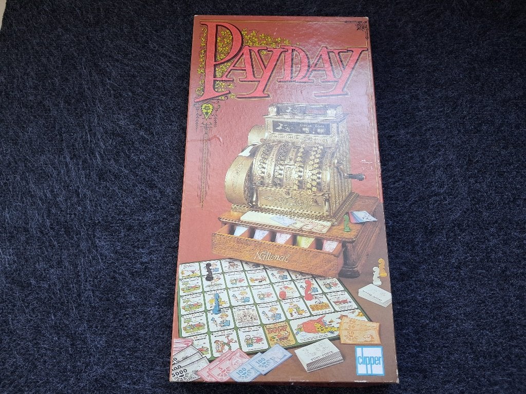 Vintage boardgame PayDay, Ophalen of Verzenden, Zo goed als nieuw, Clipper
