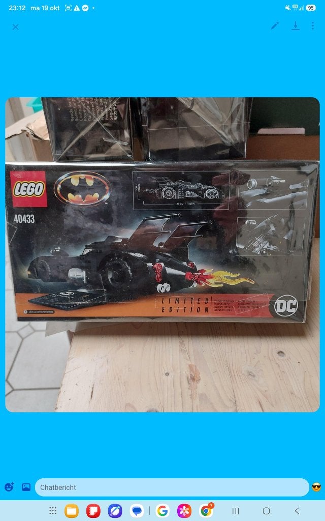 Lego batmobile 40433, Marvel, Lego, Nieuw, Ophalen of Verzenden