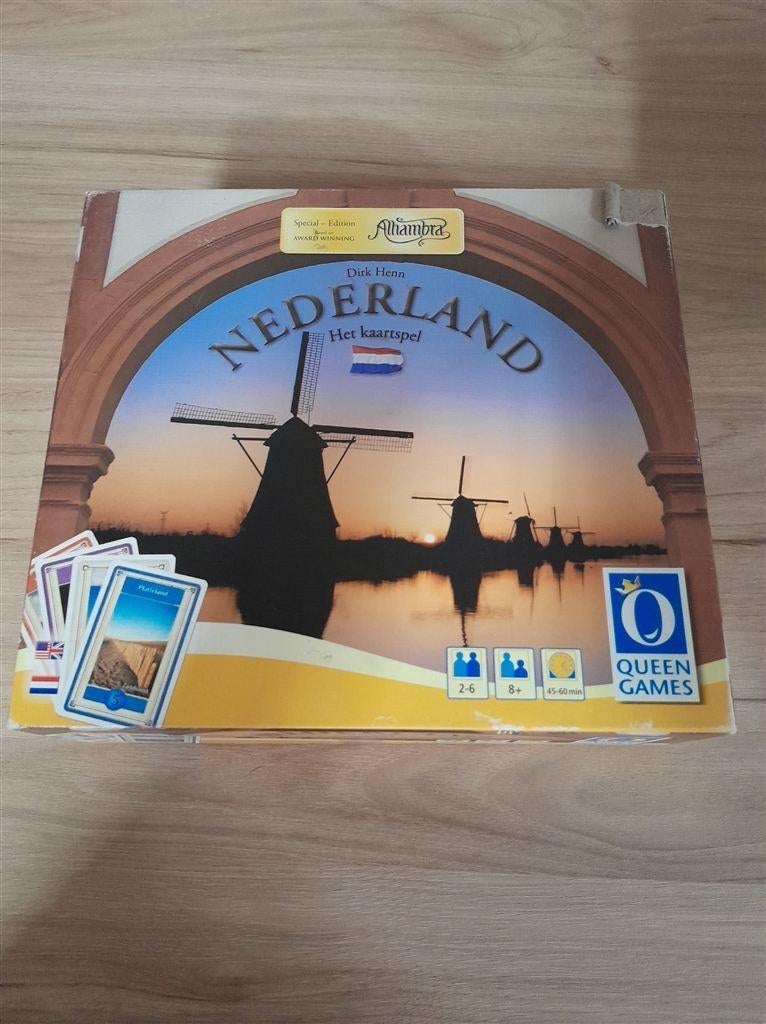 Alhambra - nederland het kaartspel - s4551, Hobby en Vrije tijd, Gezelschapsspellen | Bordspellen, Verzenden, Zo goed als nieuw