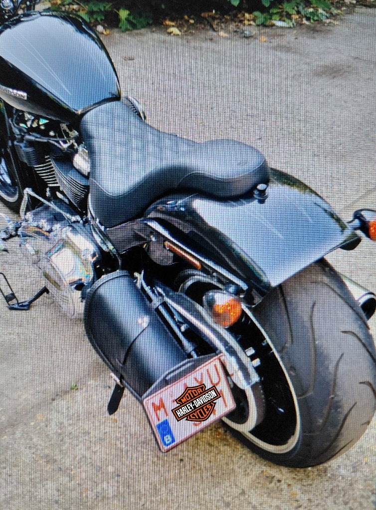 Side mount met LED Harley Softail, Motoren, Ophalen of Verzenden, Gebruikt