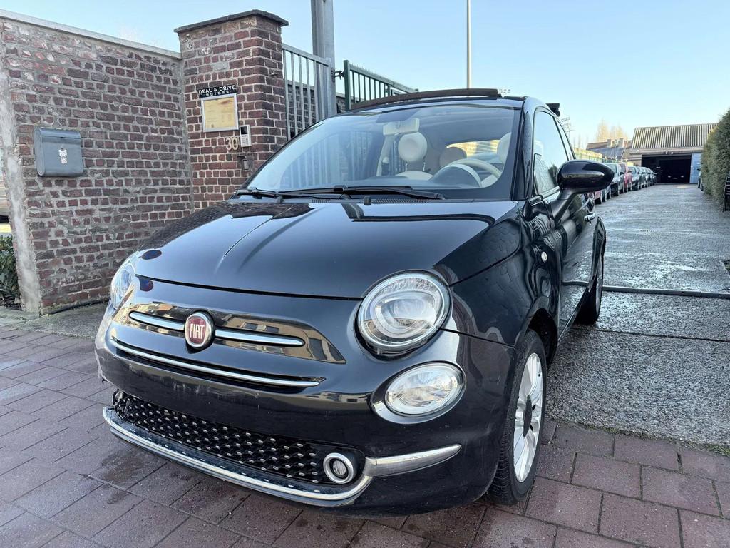 Fiat 500C 1.2 I EDITION LOUNGE (bj 2018), 4 zetels, Gebruikt, 4 cilinders, Cabriolet