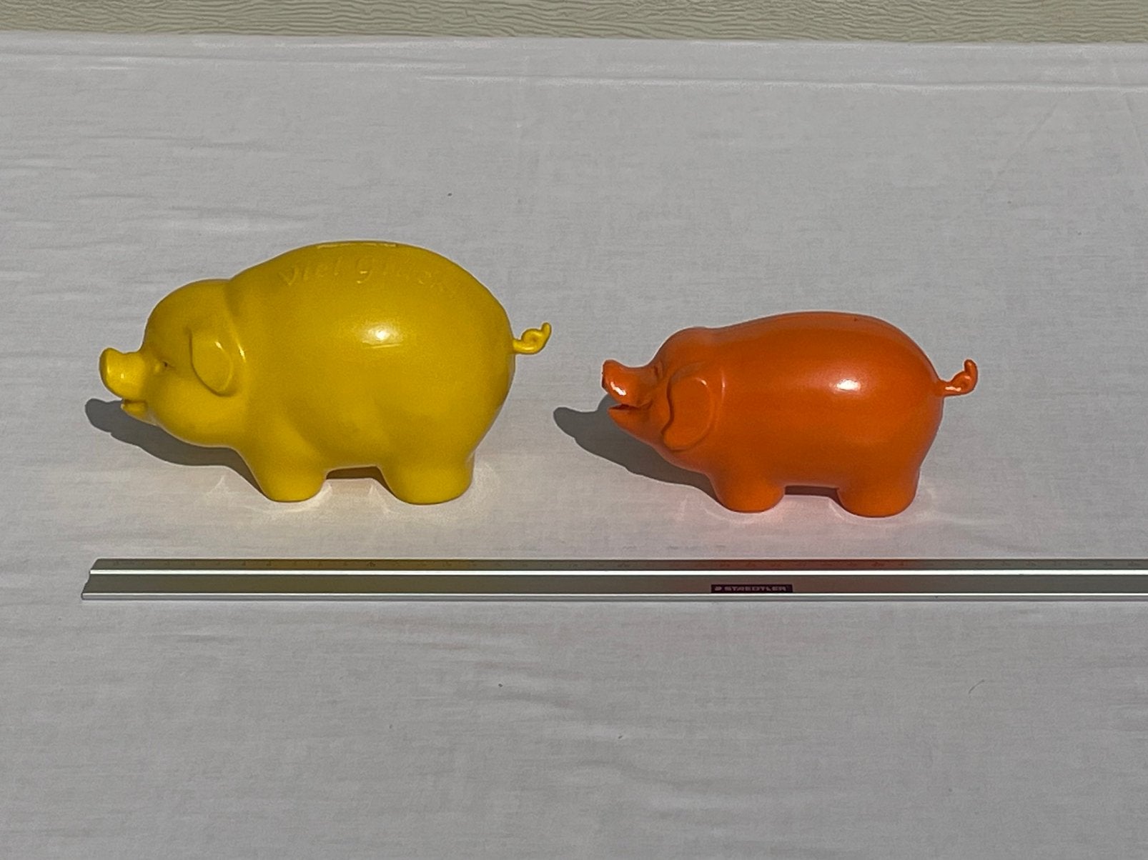 Plastic spaarvarkens jaren 70 vintage retro, Verzamelen, Retro, Ophalen of Verzenden, Huis en Inrichting