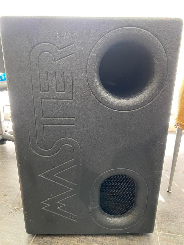 Master Audio SW-15B Subwoofer - 1200W -, Audio, Tv en Foto, Luidsprekerboxen, Refurbished, Subwoofer, 120 watt of meer, Overige merken
