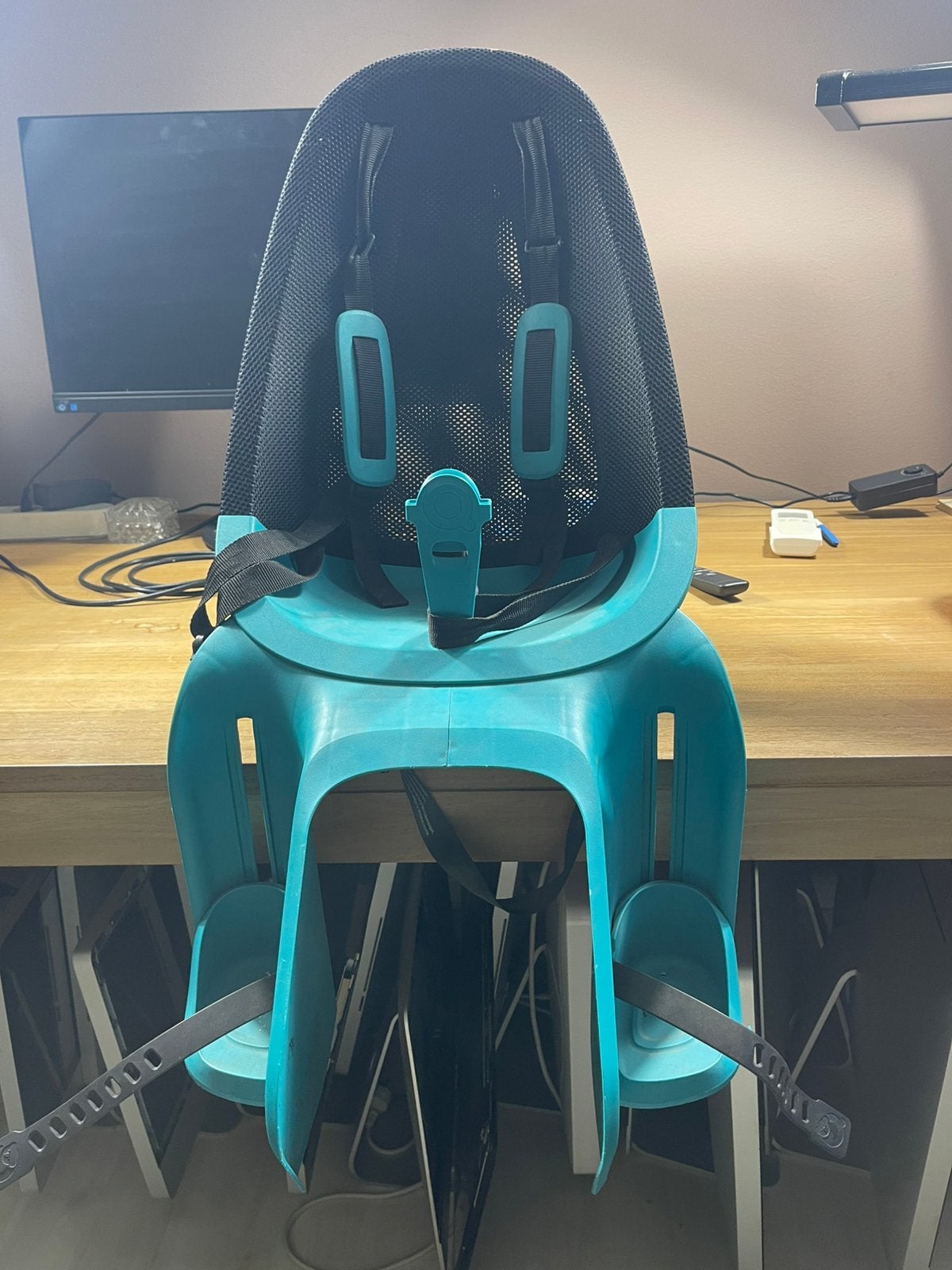Qibbel Air turquoise, Ophalen, Zo goed als nieuw, Achterzitje