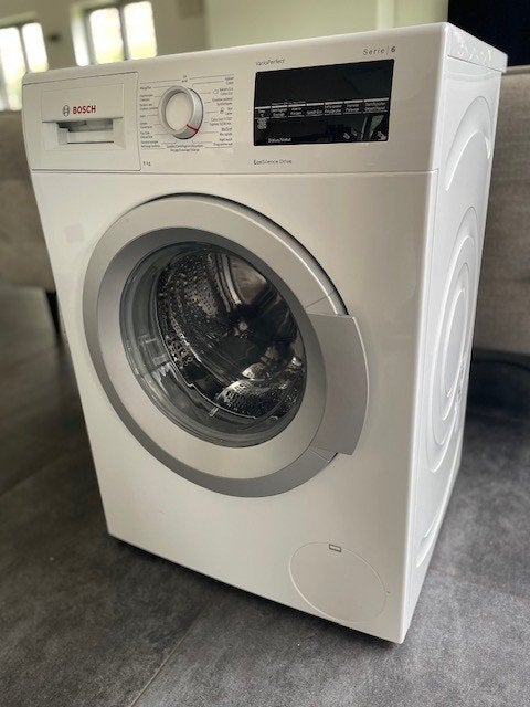 Bosch VarioPerfect Serie 6 wasmachine 8 kg, Ophalen, 1200 tot 1600 toeren, Gebruikt, 8 tot 10 kg