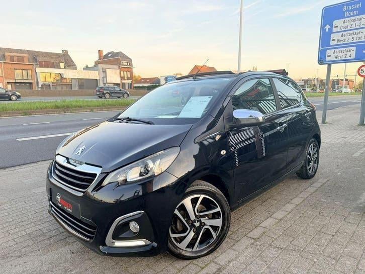 Peugeot 108 Open Air *ROLAND GARROS* 2015 1.2i Navi Camera, Stof, Euro 6, Cabriolet, 1198 cc