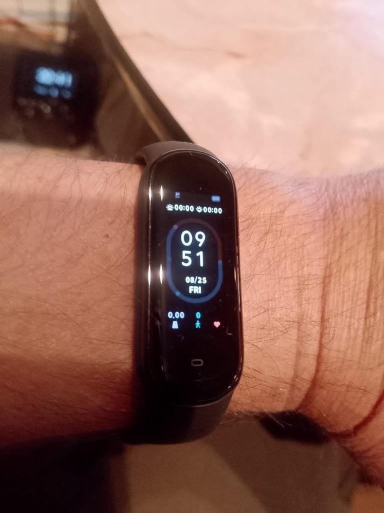 MONTRE CONNECTE SMART WATCH NEUF NEW, Comme neuf, Enlèvement, Noir, Autres matériaux