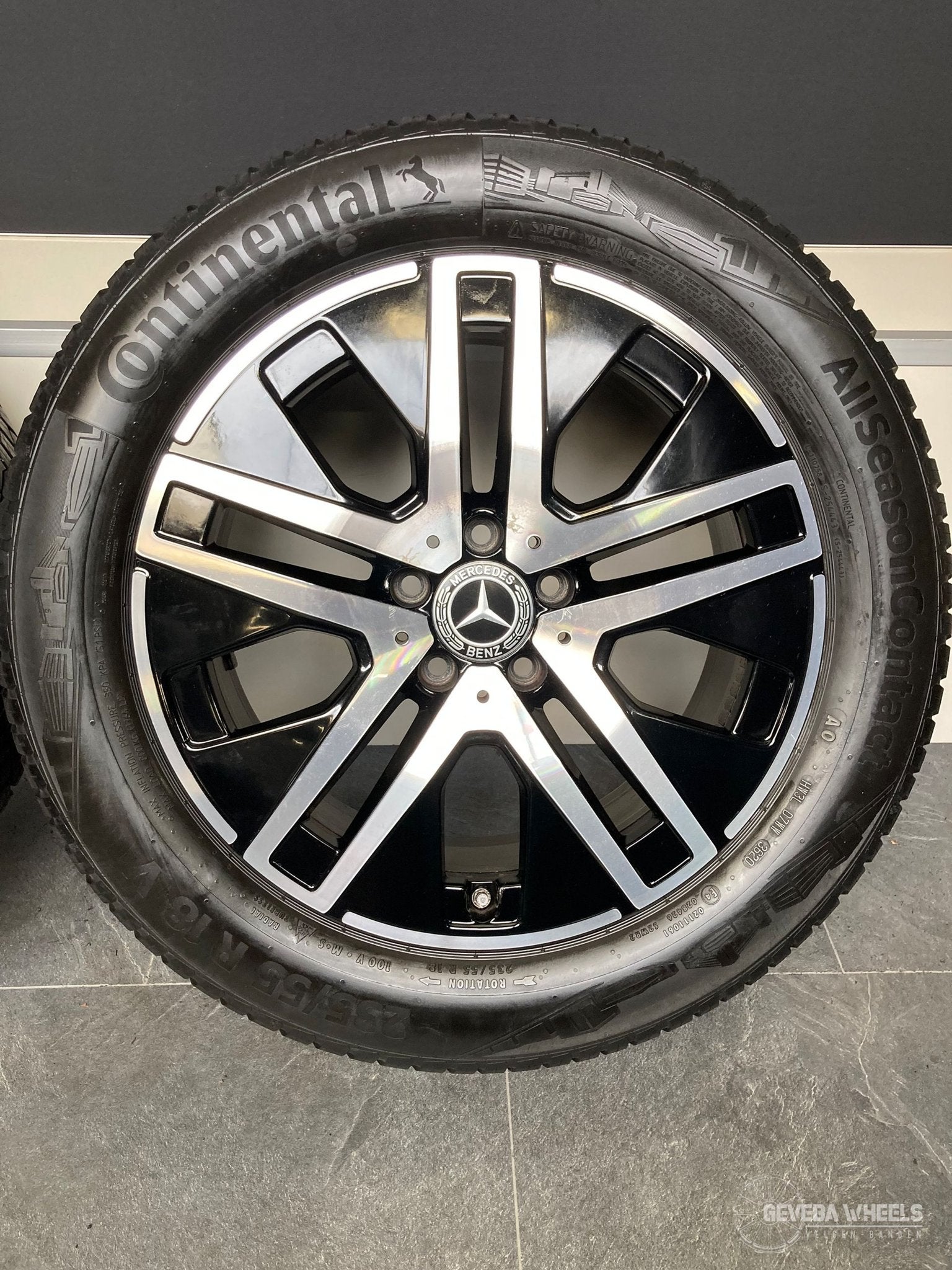 18” originele Mercedes GLA H247 GLB X247 velgen + banden 5x1, Pneus et Jantes, 4 Saisons, Véhicule de tourisme, -