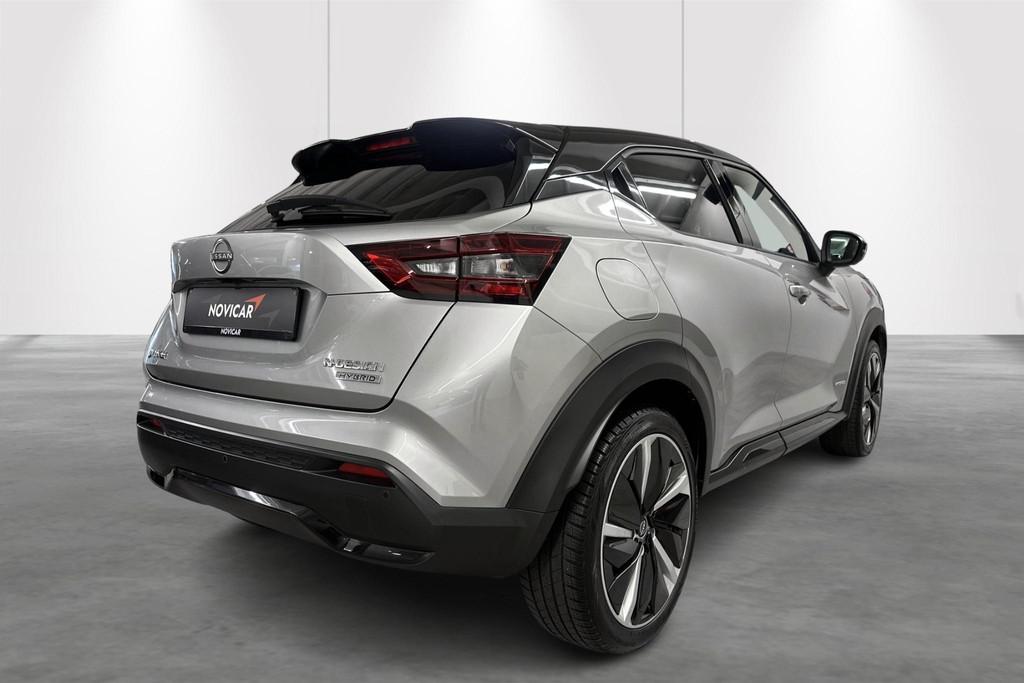 Nissan Juke 1.6 Hybrid 145 N-Design (automatique), Argent ou Gris, 750 kg, 109 g/km, 105 kW